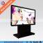 Smart internet 55 inch HD floor standing horizontal touch screen kiosk