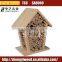 2015 factory supplier china manufacturers best selling FSC&SA8000 OEM hanging wooden butterfly insect house for wholesale