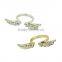 Fashion engagement ring jewellery wing rings