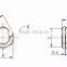 CNC Brass Hex Nuts,copper hex thread nut