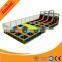 Water trampoline soft play station bouncy inflatable trampoline for adults