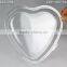 clear plastic box 300g heart shaped plastic fruit box