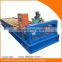 aluminum color corrugated sheet metal roofing sheet machine for roof tile with free spare parts galvanizing rolling forming line