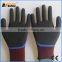 BSSAFETY Good breathable foam crinkle latex coated working gloves