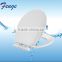 Eco-friendly 100% recyclable comfort round plastic toilet seat