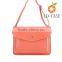 2016 China Alibaba Factory Elegant Pink Leather Wholesale Shopping Phone Pouch