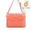 2016 China  Factory Elegant Pink Leather Wholesale Shopping Phone Pouch