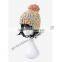 2014 new product Wholesale china manufacture OEM CUSTOM LOGO winter warm women multicolor acrylic beanie hat and cap