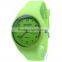 Eco-friend fashion silicone wist watch