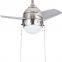28''/36'' Colored leaf mini baby ceiling fan with led light