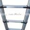 3.8m single straight aluminium telescopic ladder