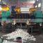 doulbe shaft shredder machine/color steel tile shredding equipment