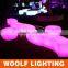Outdoor Rechargeable Curve Ligh Up LED Chair