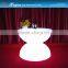 glowing luminous led bar table and chair set&LED bar counter