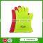 Kitchen mitts cooking silicone glove , silicone oven heat resistant gloves