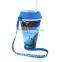All in One Snacking And Drinking Movie Display Cup with Straw, IML Custom Logo Printed Drink Cup with Straw