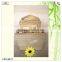 miniature decoration doll shape fence wooden bird house