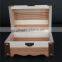 Handmade hot selling antique wood jewelry box with handle