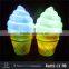 Children gadgets lamp light lovely soft ice cream LED lamp for kids