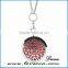 25MM 30MM 316l Stainless steel round silver Aromatherapy Essential Oil Diffuser Necklace/perfume locket, fashion jewelry