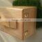 Solid wood folding box saving box