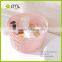 High quality plastic storage basket lace hollow laundry basket PP clean for home
