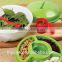 BFA Free plastic Salad Bowl Set With lid/plastic salad bowl set with fork/ Salad bowl