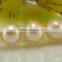 Natural 8-9mm Pink Freshwater Pearl Necklace With 14K Gold Clasp