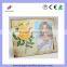 High Quality Sunflower Printed Picture Frame Moulding 4"x6"