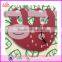 2017 New design educational kids wooden clock toy W14K011