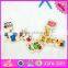 2016 hot sale educational children wood domino game W15A068