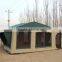 Tents camping utility military camper trailer tent awning with aluminum poles