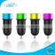 Multi Colors DC5V 2.4A 3.1A 4.8A IPhone IPad Mobile USB Car Charger Adapeter With CE FCC RoHS