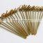 Factory Direct disposableNnatural bamboo skewer,bamboo sticks for Bar,Home use