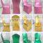 16 Color Bronzing Shine Elastic Spandex Banquet Chair Cover For Wedding Use 100PCS MOQ