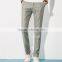 Men's Summer Linen Trousers Thin Straight All-match Size Casual Loose Cotton Pants Custom