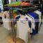 Wood clothing display racks