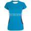 Custom Women 100% Polyester Round Neck Tee t Shirt