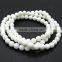 AAA grade white tridacna stone bracelets fashion layers handmade beads bracelets for valentine's gifts