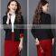 2017 Spring fashion v-neck loose official sweater in office cardigan sweater for girls