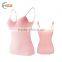 Hsz-8898 Soft Comfortable Smooth Seamless Camisole Lady Underwear Fashion Padded Bra Wholesale
