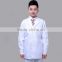 Custom Factory Wholesale Doctor Uniform Type and Polyeste / Cotton Material White Doctor uniform