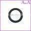Black plastic adjustable sliding buckle for bra or bag