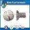 Made in Taiwan Stainless Slot Recessed Undercut Flat Head Machine Screw Passivated