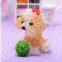 3d handmade beaded dog cut 2013 animal crystal charm