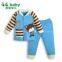 2015 100% Cotton Spring Autumn Baby Sets,Fashion Newborn Clothing Sets, Baby Boy Girl Clothes Suits(Shirt+Pants) Infant Set