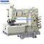 4-needle flat-bed double chain-stitch machine for waistband