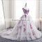 High quality charming style lace Sweetheart neckline appliqued ball gown Bridal dress TS302