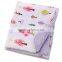 super soft flannel fleece baby printed blanket