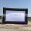 HI 210D coated nylon outdoor inflatable movie screen for advertising